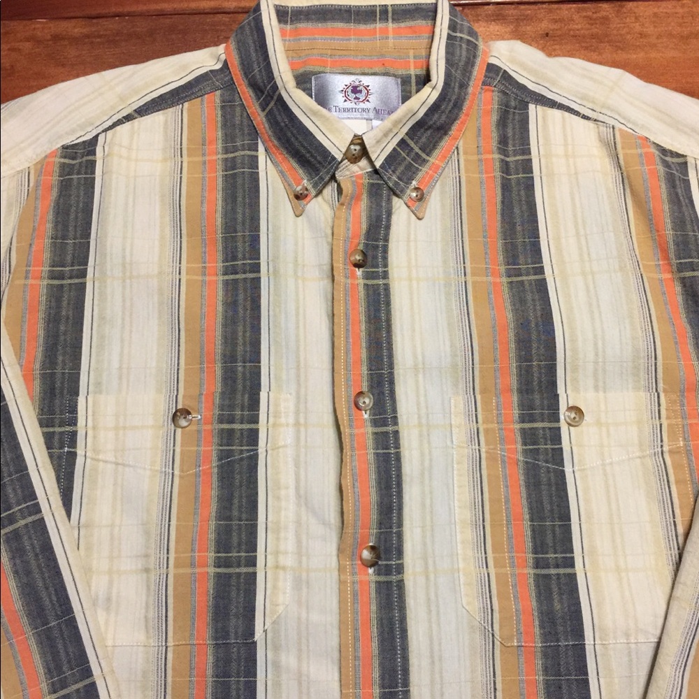 The Territory Ahead Long Sleeve Vintage shirt XL